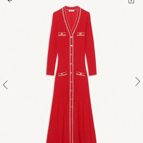 Sandro | Dresses | Sandro Knit Dress | Poshmark